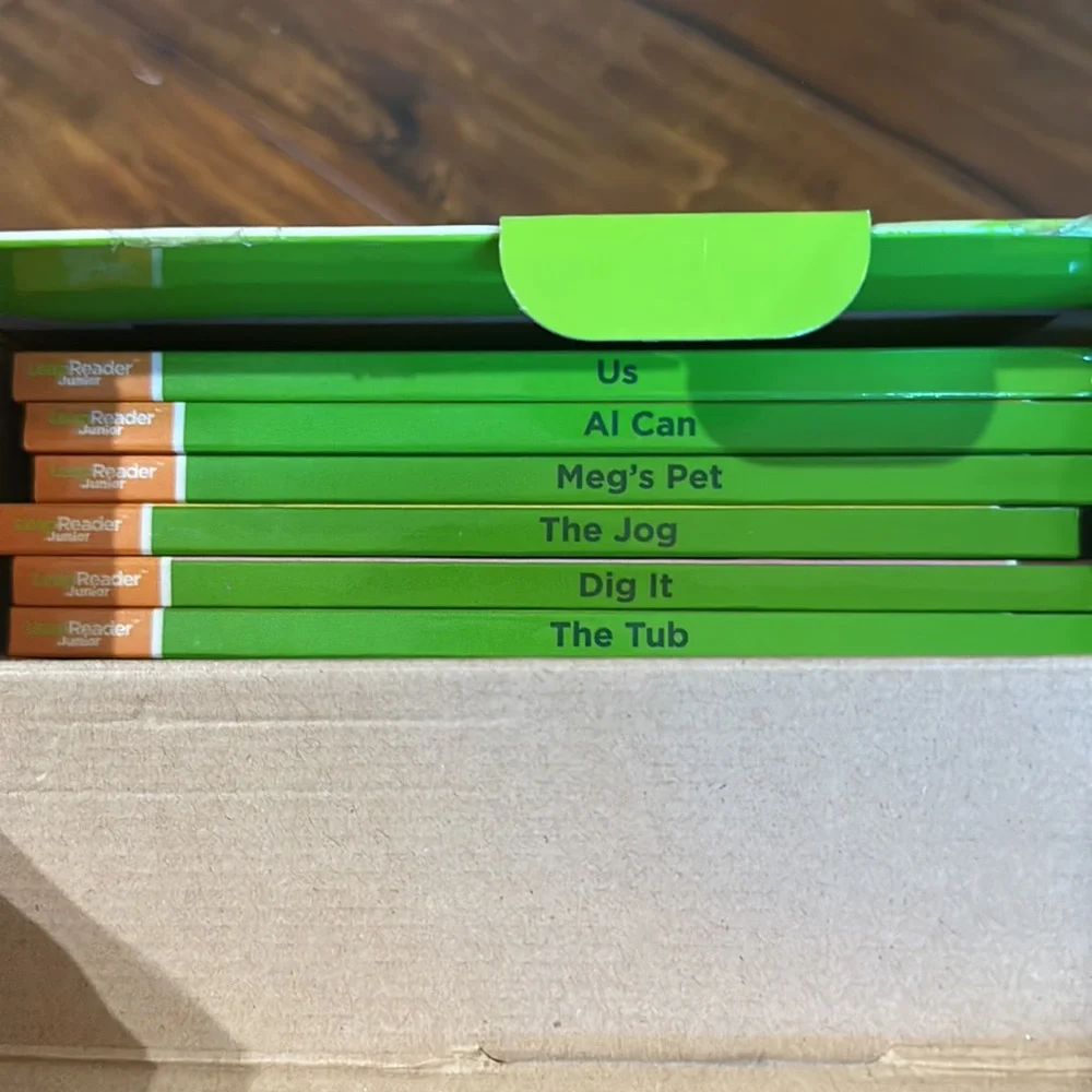 Leap frog Tag Leap Reader Jr ready to read 6 book‎ set NEW